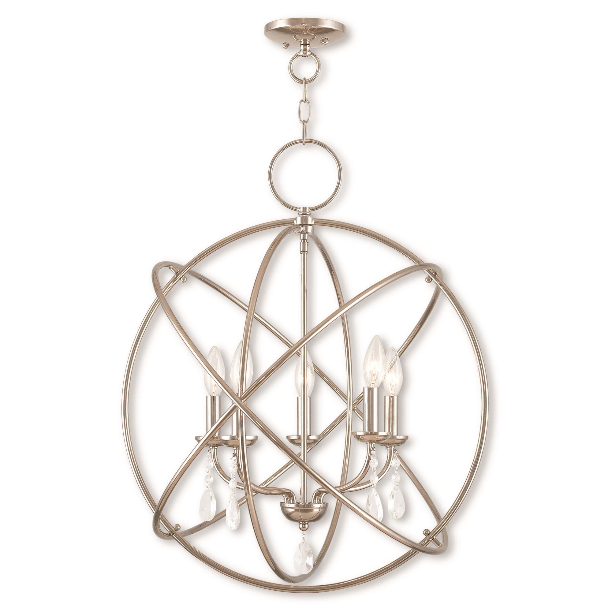 Aria 22 Inch Large Pendant by Livex Lighting